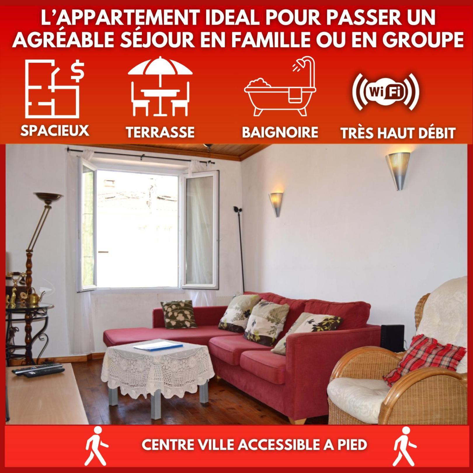 Comme Chez Mamie Albi - Terrasse - Proche Centre Apartment Екстериор снимка