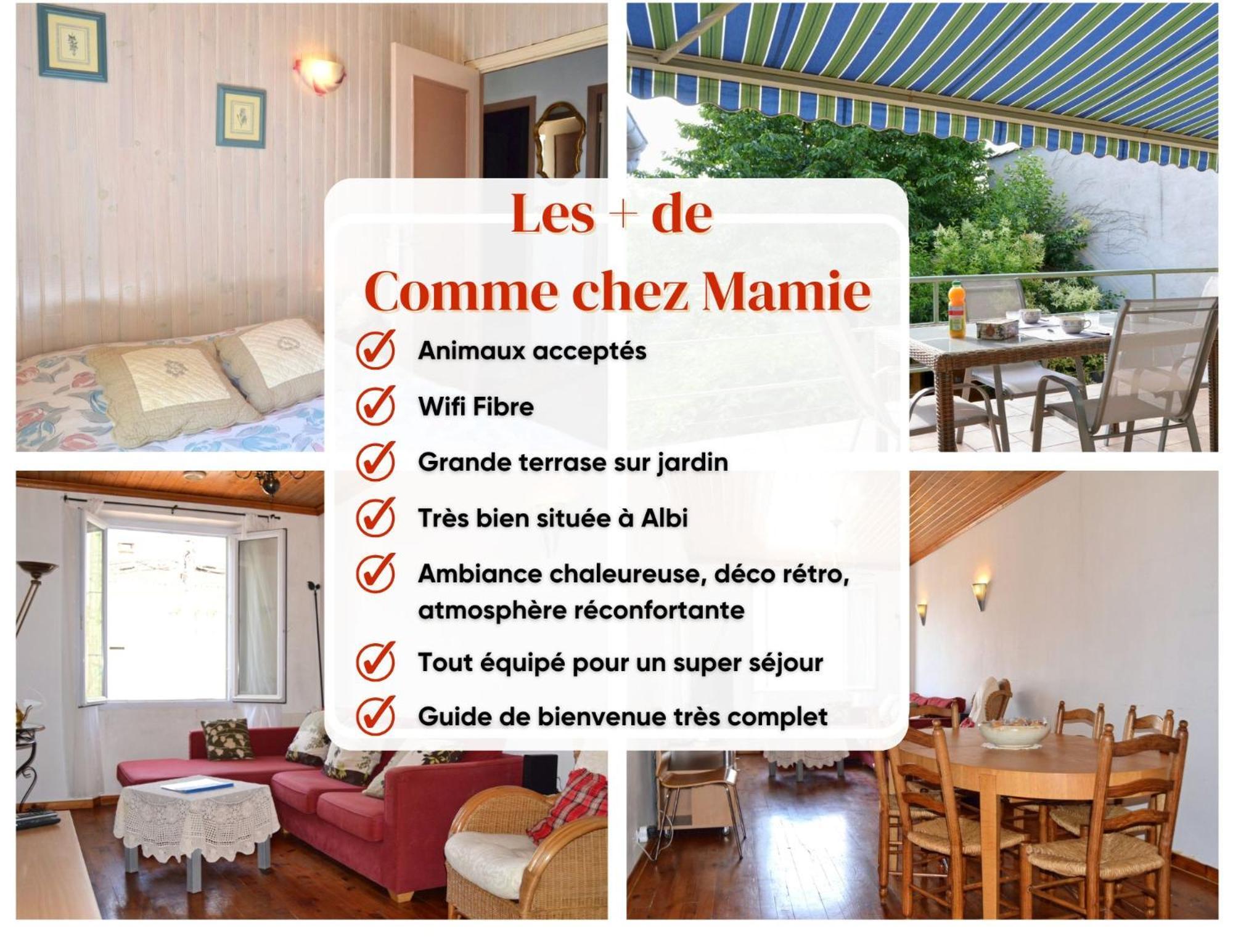 Comme Chez Mamie Albi - Terrasse - Proche Centre Apartment Екстериор снимка